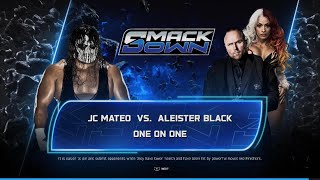 WWE 2K26 JC Mateo vs Aleister Black