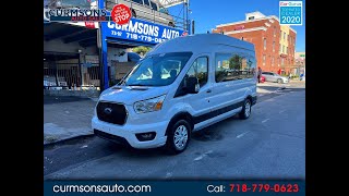 2021 Ford Transit 15 Passenger T-350 148” High Roof XLT