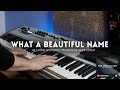 What A Beautiful Name - Hillsong Worship - Key cover &amp; MainStage Patch walk through