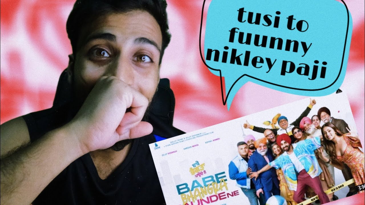 Babe Bhangra Paunde Ne ( Trailer) Diljit Dosanjh, Sargun Mehta, Sohail Ahmed || REACTION || TUC ||