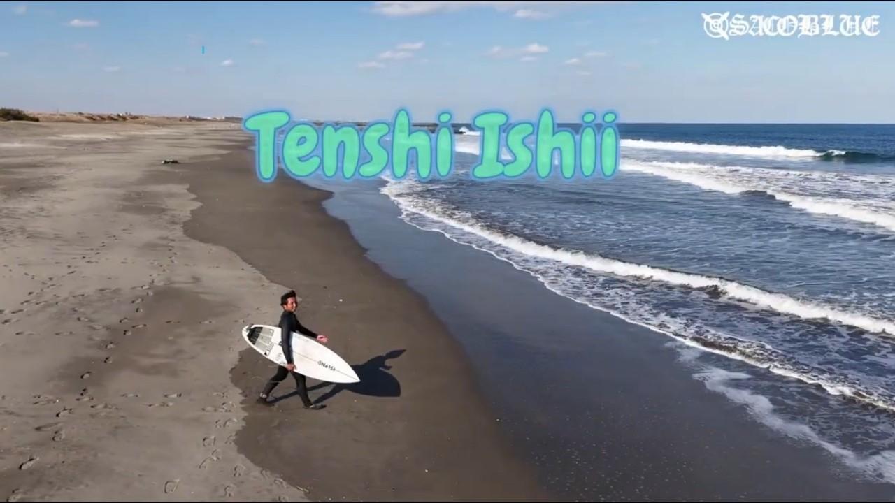 【Pro Surfer Tenshi Ishii /プロサーファー　石井天使】Surf Session in Chiba Japan.