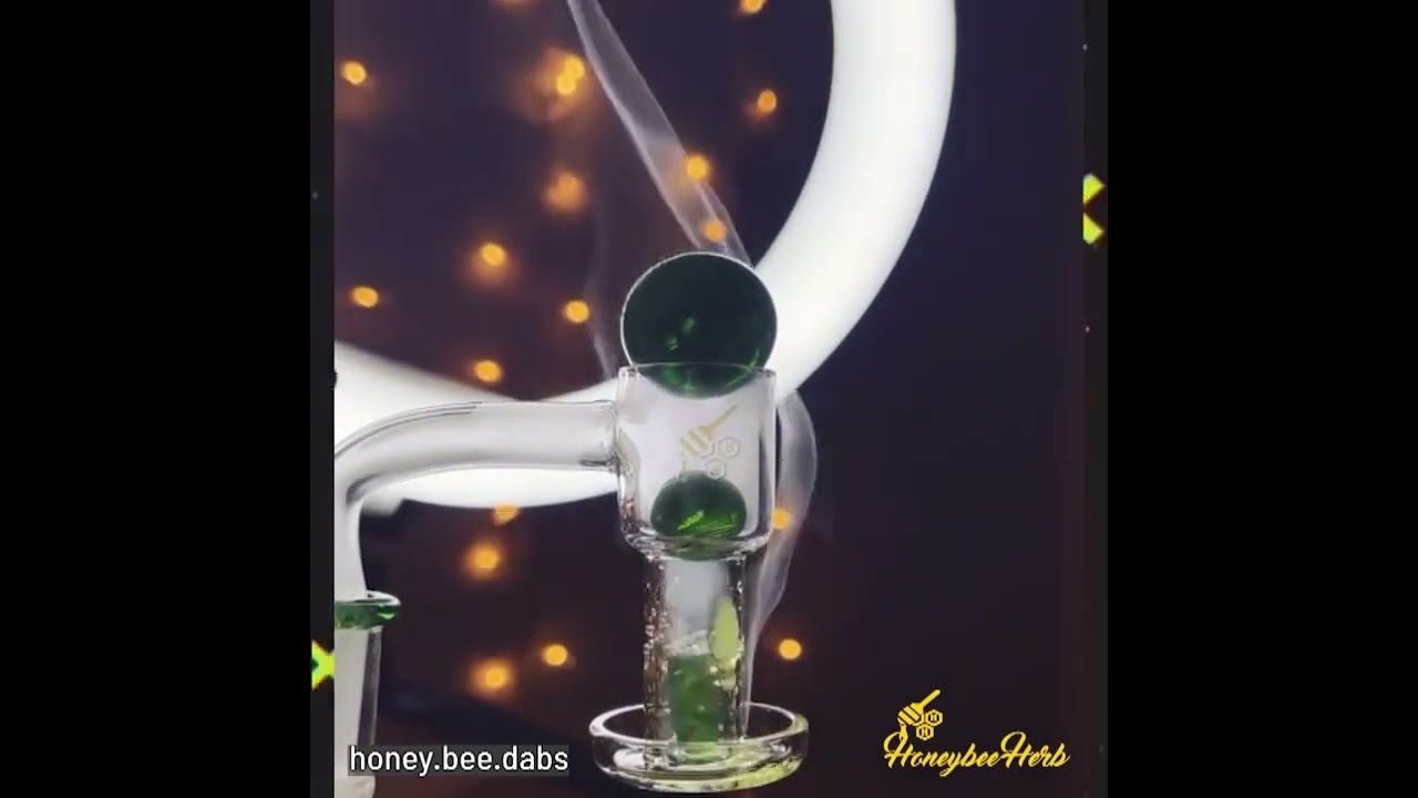 Terp Slurper Banger Melt Using Terp Pills #quartzbanger #honeybeeherb
