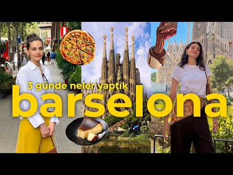 3 days in Barcelona 👌 Add these to your list
