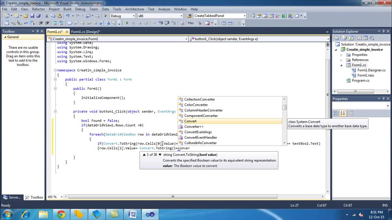 simple invoice software