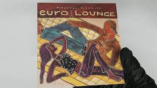 Euro Lounge Compilation Putumayo Presents COVER CD Artwork HD UNBOXING lyrics Booklet Livret