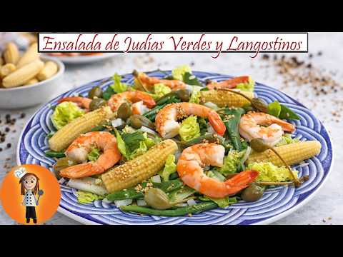 Green Bean and Shrimp Salad | Family Cooking Recipe
