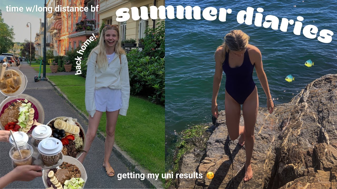 Week in my life 🌅 uni results, time w/ long distance bf | Scandi summer diaries