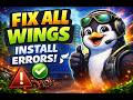 Fix All Errors & Install Wings Properly | Full Guide (Hindi) 🚀