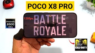 POCO X8 PRO COD Battle Royale Gamplay FPS Meter Testing 🔥🔥🚀🚀🚀 #pocox8pro  screenshot 2