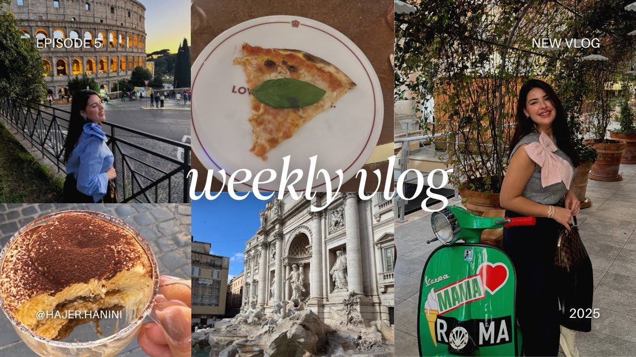 celebrating my birthday in roma 🎀🍕 | food, love & sunshine