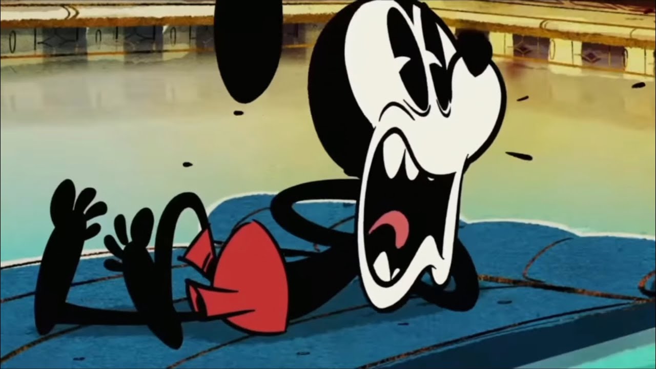 Mickey Mouse Rabbit Scream mickey screaming 1 - YouTube