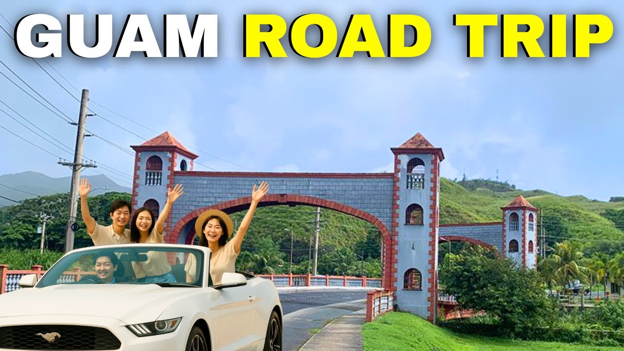Идеальное автомобильное путешествие по Гуаму 🇬🇺 | Пляжи, виды и приключения на острове