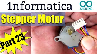 Elegoo UNO R3 Project Part 23 ULN2003  Controlled 28BYJ-48  Stepper Motor