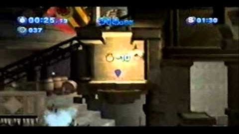 Sonic Generations - Rooftop Run Challenge 4 (Classic) Speed Run - 0:45:83