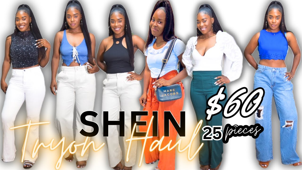 Super Cheap Shein Tryon Haul $60 for 25 pieces 2023| Jwillscool