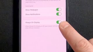 How To Turn OFF Always On Display Screen iPhone 15 Pro Max