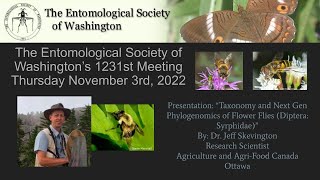 ESW: Taxonomy and Next Gen Phylogenomics of Flower Flies (Diptera: Syrphidae)