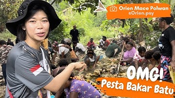 Pesta Adat Bakar Batu di Papua