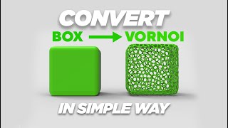 How to convert box to voronoi box in just 3 minutes