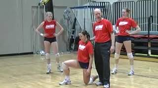 University of Dayton's Kelly Sheffield Volleyball Defensive Fundamentals Breakdown