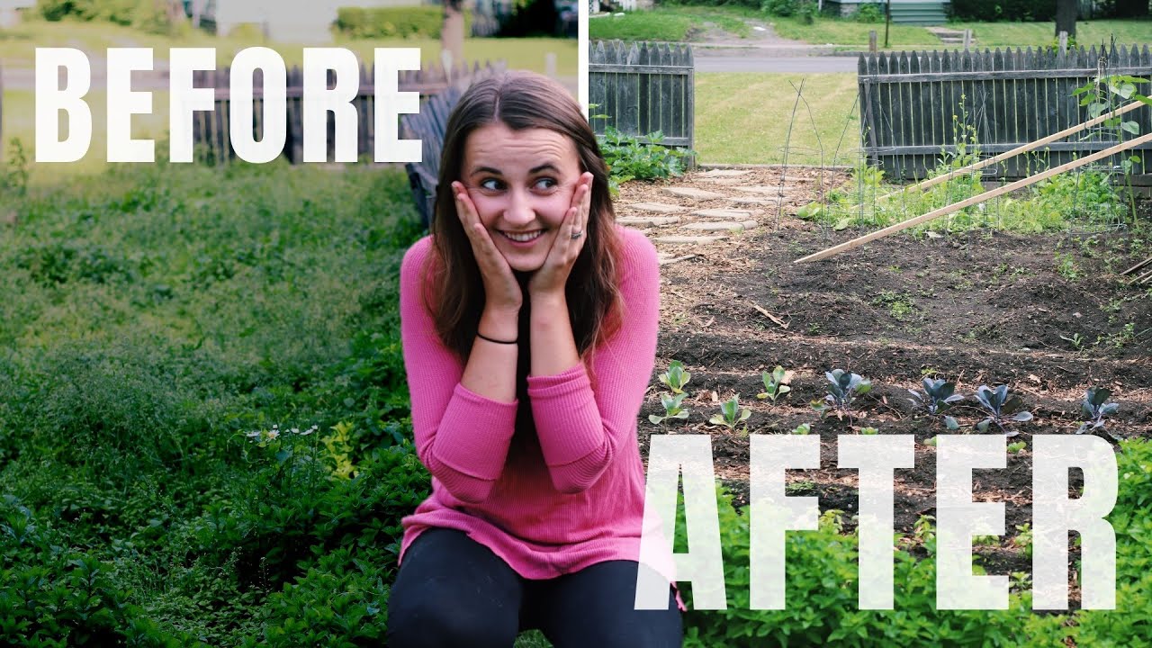 EXTREME GARDEN MAKEOVER | Community Garden Transformation
