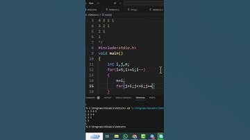 C Lanuage Pattern Base Program #interview #placement #c language #ccode #coding