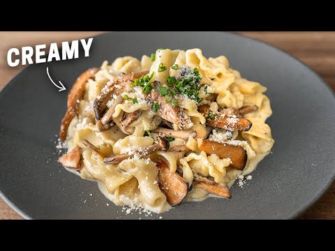 Mushroom White Sauce Pasta The Ultimate Mushroom Lover39s Recipe