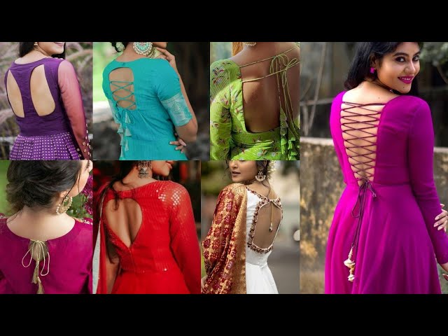 Latest Fashion Club - New creative neck design for gown | Facebook