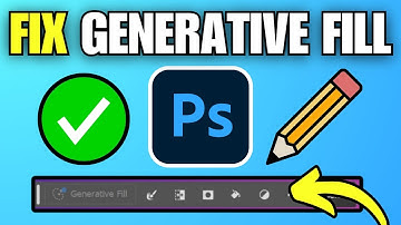How To Fix Generative Fill Not Working in Adobe Photoshop