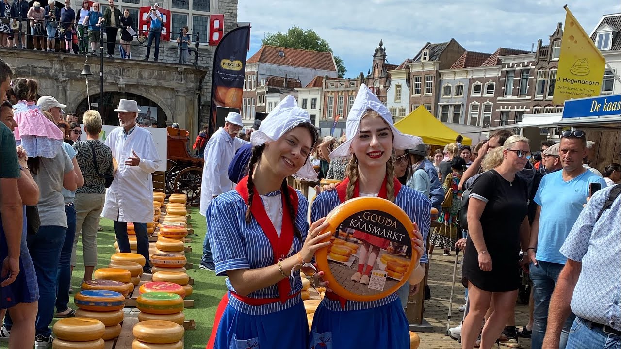 Gouda cheese market and expo aabdat YouTube