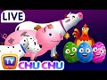 Old MacDonald Had A Farm and More ChuChuTV Surprise Eggs Learning Videos Live Stream