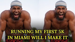Running My First 5k In Miami | Will I Make It?