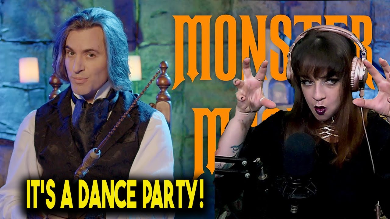 Lauren Reacts! *DANCE PARTY!* MONSTER MASH | Low Bass Singer Cover | Geoff Castellucci