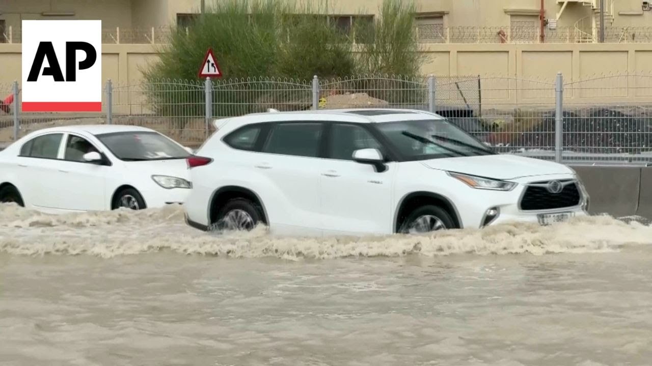 Heavy rain sweeps across Dubai and the wider United Arab Emirates