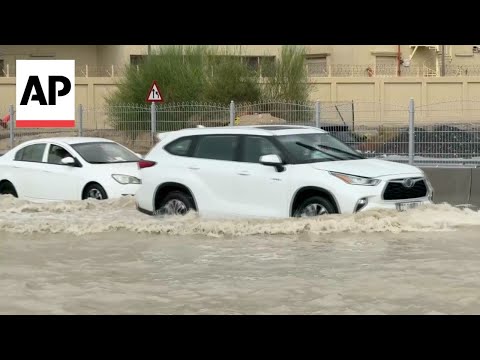 Heavy rain sweeps across Dubai and the wider United Arab Emirates