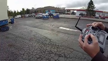 DJI Flamewheel F450 first flight ever.