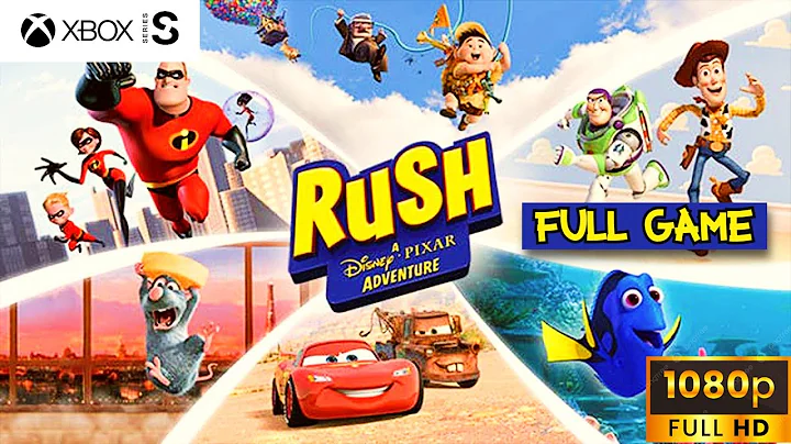 Rush A Disney Pixar Adventure Full Gameplay Walkthrough ( 1080P 60FPS )XBOX SERIES S - NO COMMENTARY