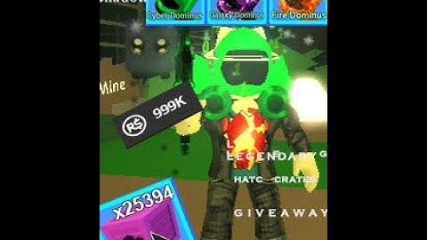 Roblox Mining Simulator Legendary Hat Crates Giveaway