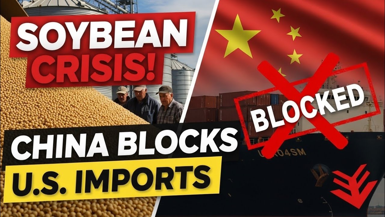 US Soybean Farmers in Crisis: China Blocks Imports, Stockpiles Surge ...