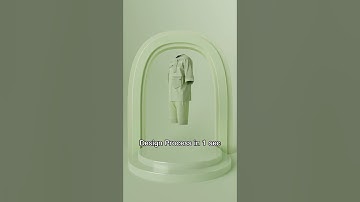 Aesthetic 3D Fashion Design Process Animation - Menswear luxury athleisure #clo3d #fashiondesigner