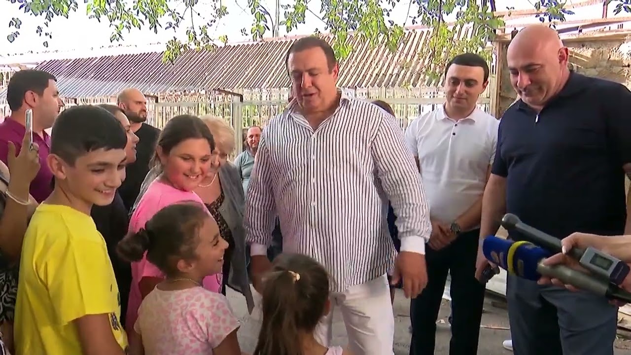 Գագիկ Ծառուկյանի շրջայցը Աբովյան քաղաքում