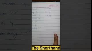 Advanced Shorthand Outlines Part 3 shorts Difficult Words Outlines  Increase Shorthand Speed 
