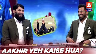 Here Is What Happened When Misbah Ul Haq And Wahab Riaz Played Soccer