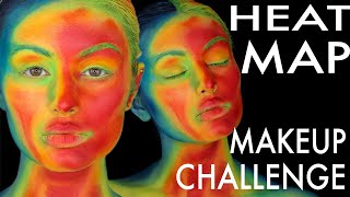 Makeup Challenge Infrared Heat Map