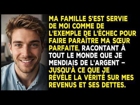 « Ta sœur n'a pas besoin d'aide… Toi, si », m'a lancé mon père. Quelques instants plus tard, tout a