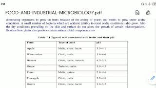 Asst. Prof. Y. S. Chaudhari. T. Y. BSc. Food Microbiology. MB- 336 Lect-35 screenshot 1