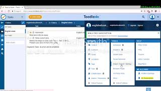 Toodledo tutorial