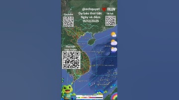 Cao nguyên trung bộ trời hôm nay có đẹp? Dự báo thời tiết ngày 15/12/2025 #echquyet #dubaothoitiet