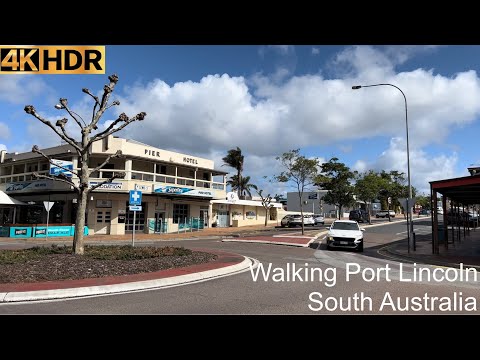 Walking Around Port Lincoln | South Australia | 4K HDR