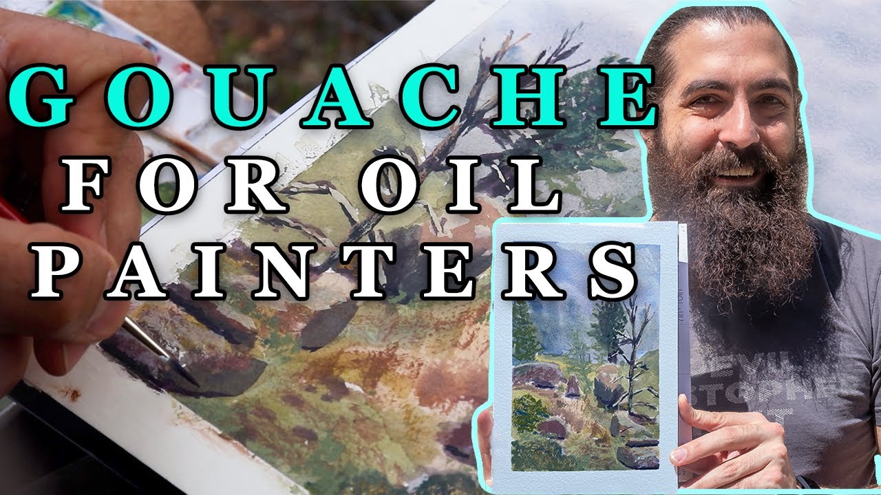 Gouache Painting Tutorial For Oil Painters! Plein Air Painting YouTube
